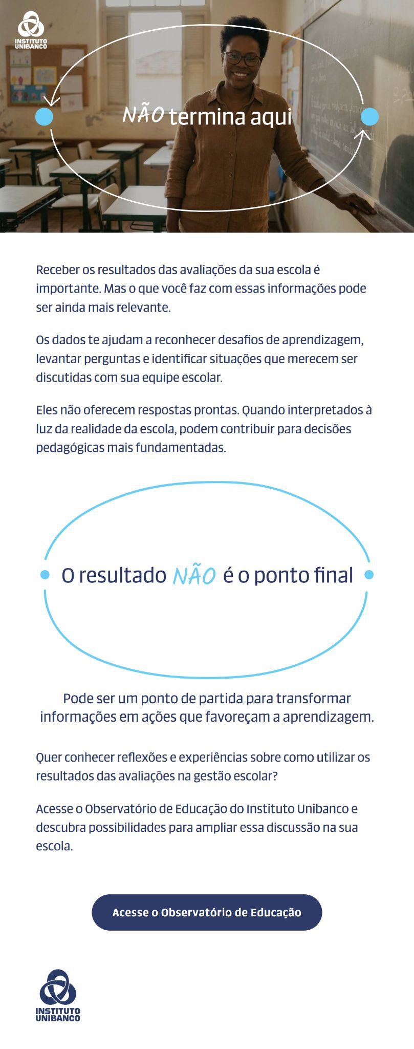 E-mail de CRM para gestores, opção 2.